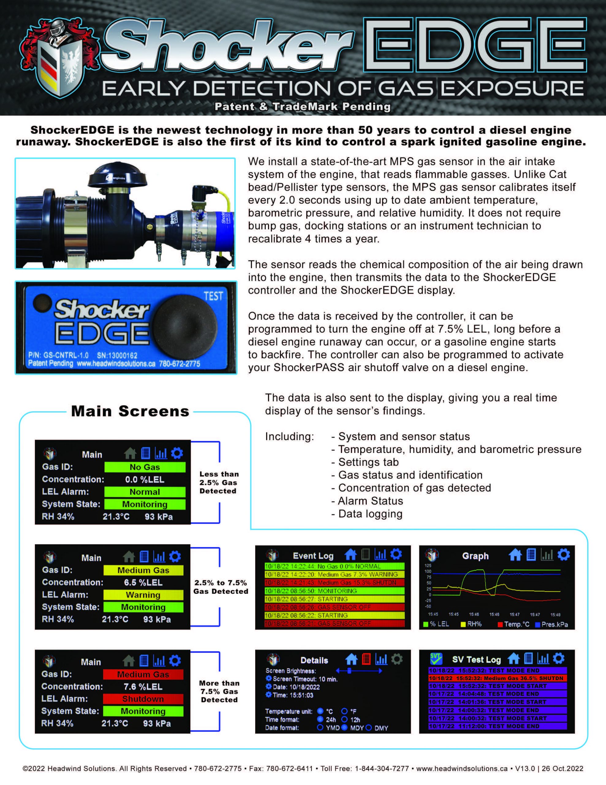  SHOCKER POSITIVE AIR SHUTOFF SYSTEM
